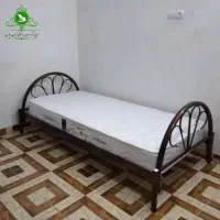دوعددتخت فلزی تک نفره در حدنو