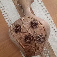 گلدان گل برجسته خارجی