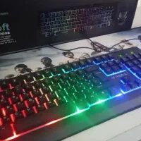 کیبورد rgb ار جی بی در حد نو به ضمانت