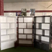 کمد و کتابخانه اداری در دار و بدون در چوبی
