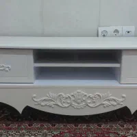میز تلوزیون چوبی