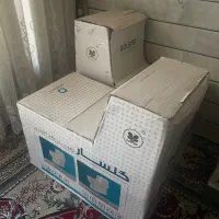 دو عدد توالت فرنگی برند گلسار
