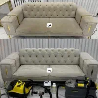 خدمات مبل شویی در منزل تضمینی با دستگاه شستوشوی