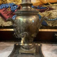 سماور روسی زغالی قدیمی