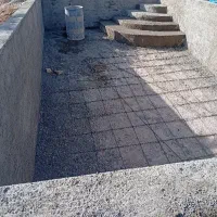 سیمانکاری دیوار چینی شیب بندی