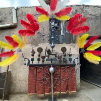 علم علامت شیر پنجه آنتیک