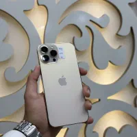 آیفون 13 pro max طلایی باتری جنیون ۹۲ دو سیم
