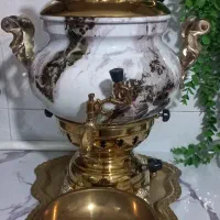 سماور ۶ لیتری طرح سنگ در حدنو