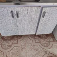 کابینت زیر ظرفشویی بدون سینک فلزی