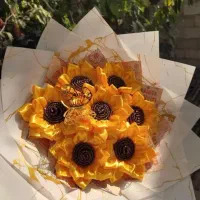 گل رز روبانی زیبا تخفیف زدم