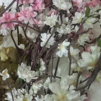 گل مصنوعی شکوفه سیب