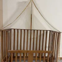 تخت نوزادی تمام چوب
