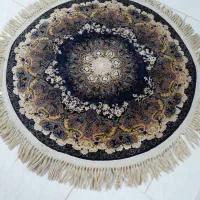 فرش دایره ۱در۱ نخی۷۰۰شانه نو وسالم