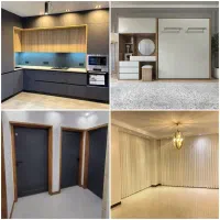 نصاب،ساخت کابینت،دربچوبی تخت تاشو،لوستر،پرده تعمیر