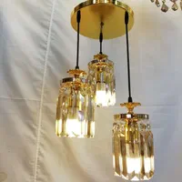 لوستر کریستالی زیبا