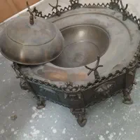 منقل ۸ضلعی برنجی