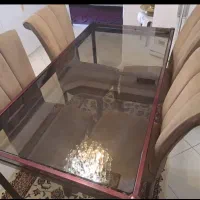 میز ناهار خوری آلمینیوم