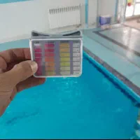 جاروزدن استخر وآب نگهداری استخر