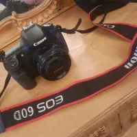 دوربین کنون ۶۰d لنز ۵۰ مصرف خانگی