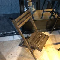 صندلی تاشو چوبی