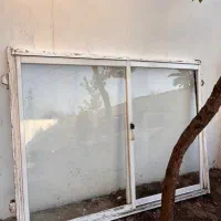 پنجره بزرگ دو متری المینیوم