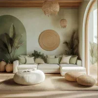 دکوراسیون داخلی .طراحی پلان .روف‌گاردن .کاغذدیواری