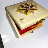 جعبه چوبی معرق  دستساز