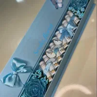 باکس گل/ باکس گل و پول ولباس/دسته گل روبانی/ بگ