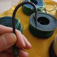 قلاب ماهیگیری بزرگ و کوچک