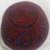 کلاه ترکمنی دست دوز