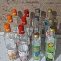 بطری شیشه  و نوشابه و ظروف نگهدارنده