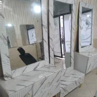 سه عدد آینه به همراه پایه کشودار