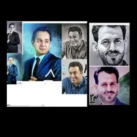 سفارش طراحی نقاشی چهره سیاه قلم مداد رنگی وروغن
