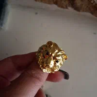 انگشتر استیل کله شیر اصل