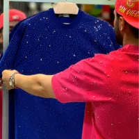 تیشرت نخ پنبه فول نگین