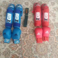 دو سری ساق بند و دستکش بوکس وسایل کاراته