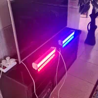 LED قرمز و آبی