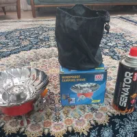 اجاق گاز سفری کوار به همراه کپسول گاز ، نو با جعبه