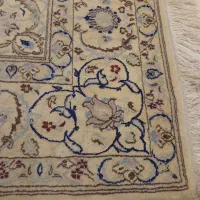 ۱ جفت فرش ۶متری نایین گل ابریشم
