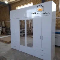 کمد دیواری آماده کمددیواری باکسی مدل آینه تولیدکمد