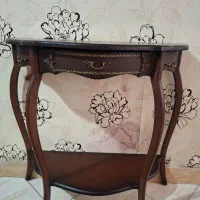 میز  کنسول چوب راش