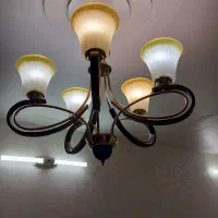 لوستر پنج شاخه