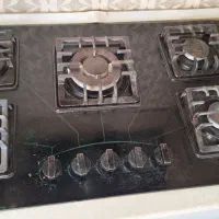 اجاق گاز صفحه ای مشکی 5 شعله