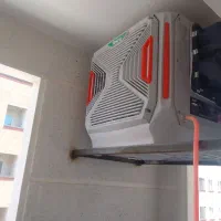 نصب کولر آبی جوشکاری پایه کولر