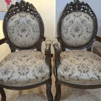 مبل سلطنتی ۷ نفره چوب گردو
