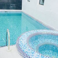 اجرای استخر جکوزی موتور خونه کاملا حرفه ای