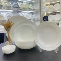 سرویس آرکوپال ۶ نفره ۲۶ پارچه سفید قالب«هورکا»