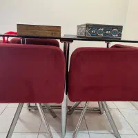 *میز ناهارخوری ۴ نفره شیشه ای*