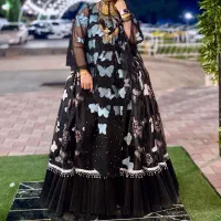 لباس محلی با تنخور زیبا درحد نو