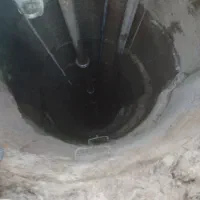 چاه زن با دستگاه